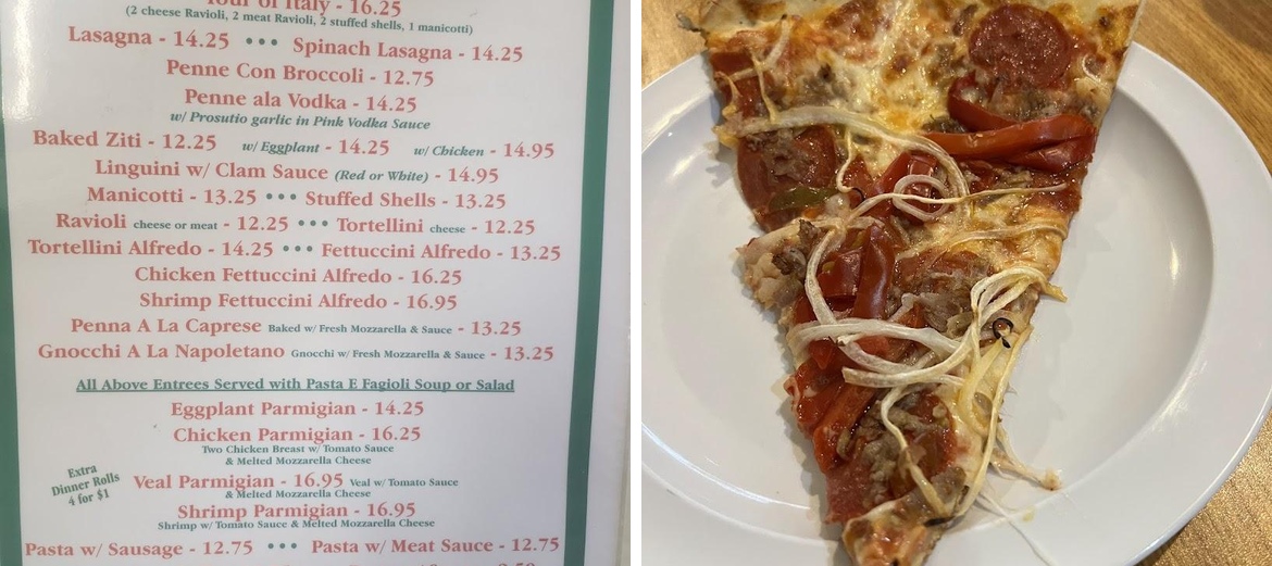 Moschello's II Menu